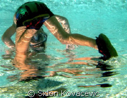 his first dive by Sidon Kovacevic 